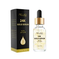 ميلاو سيروم الذهب بالهايرولنيك اسيد MELAO 24K Gold Facial Serum with Hyaluronic Acid